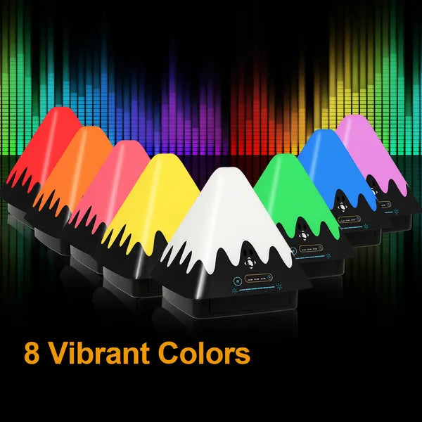 US Local Touch Control Night Light 8-Color Change 6 Level Dimmable Light Brightness Table Lamp Portable Timer Lamp