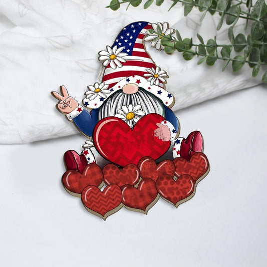 Independence Day Patriotic Tag Memorial Day Decoration Pendant