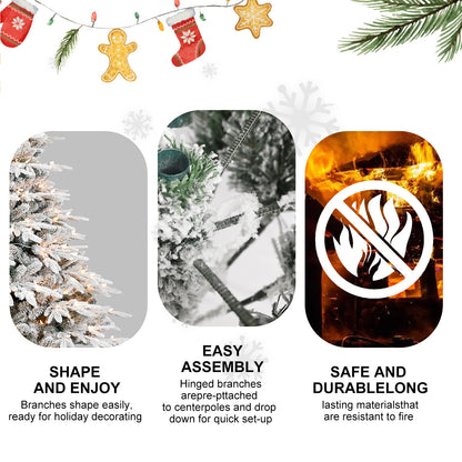 US Local PE, PVC Christmas Tree, Christmas Decorations, With Lights