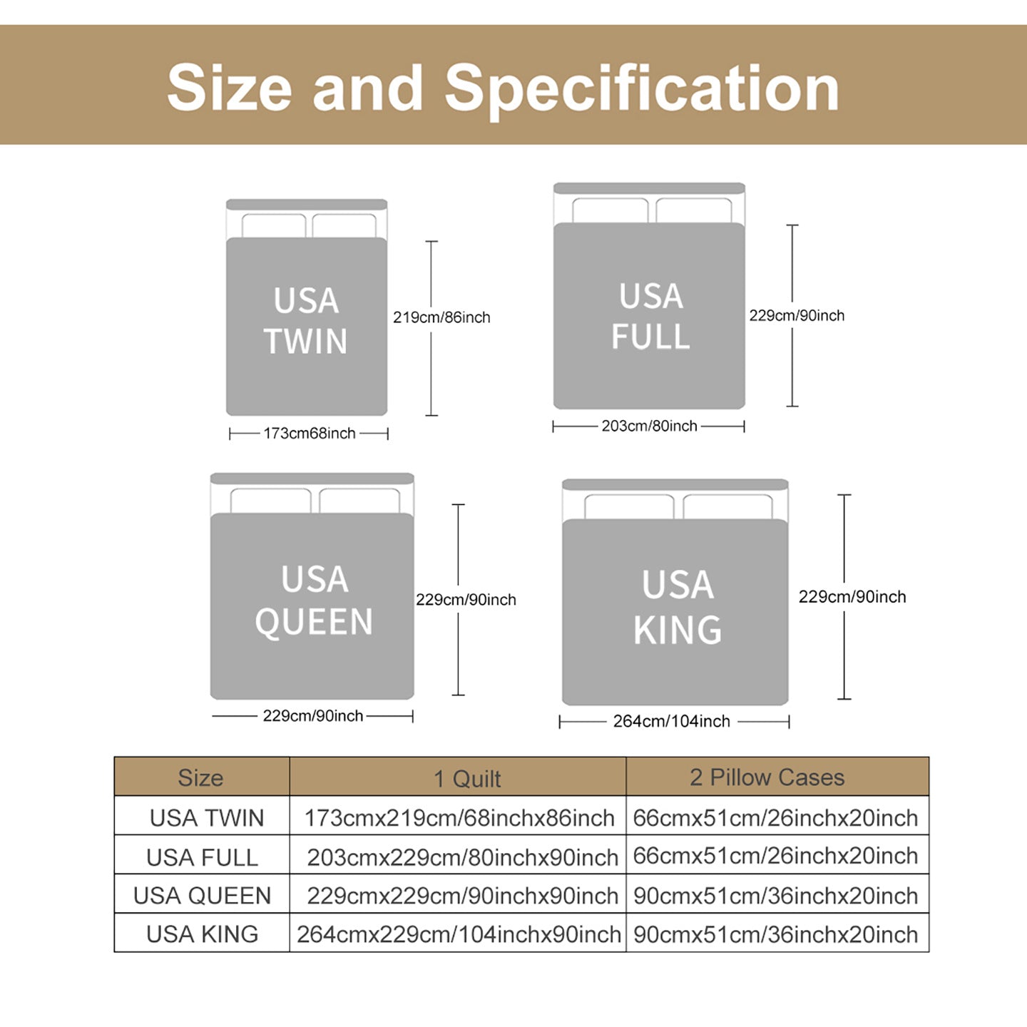 US Local 3pcs Coconut And Banana Leaf Pattern Comfortable Duvet Cover Set, Double Bed Minimalist Style, Including 1 Duvet Cover And 2 Pillowcases