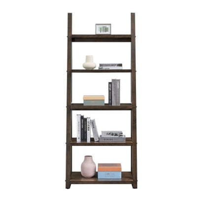 US Local 5 Tiers Of Shelves, Bookshelves, Storage Shelves, Bookshelves With Rubberwood Frames