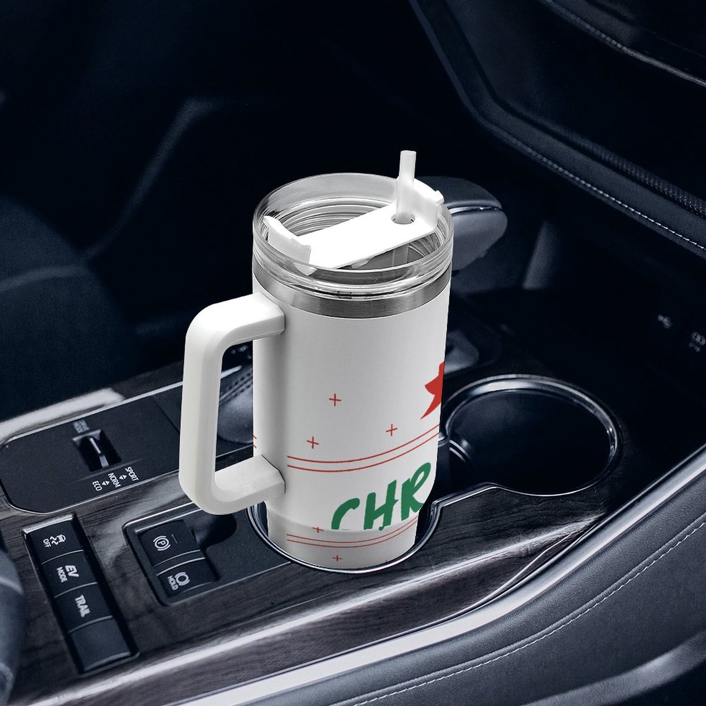 PHDT00082 POD US Local Tumbler 40 oz Large Capacity Car Cup Christmas