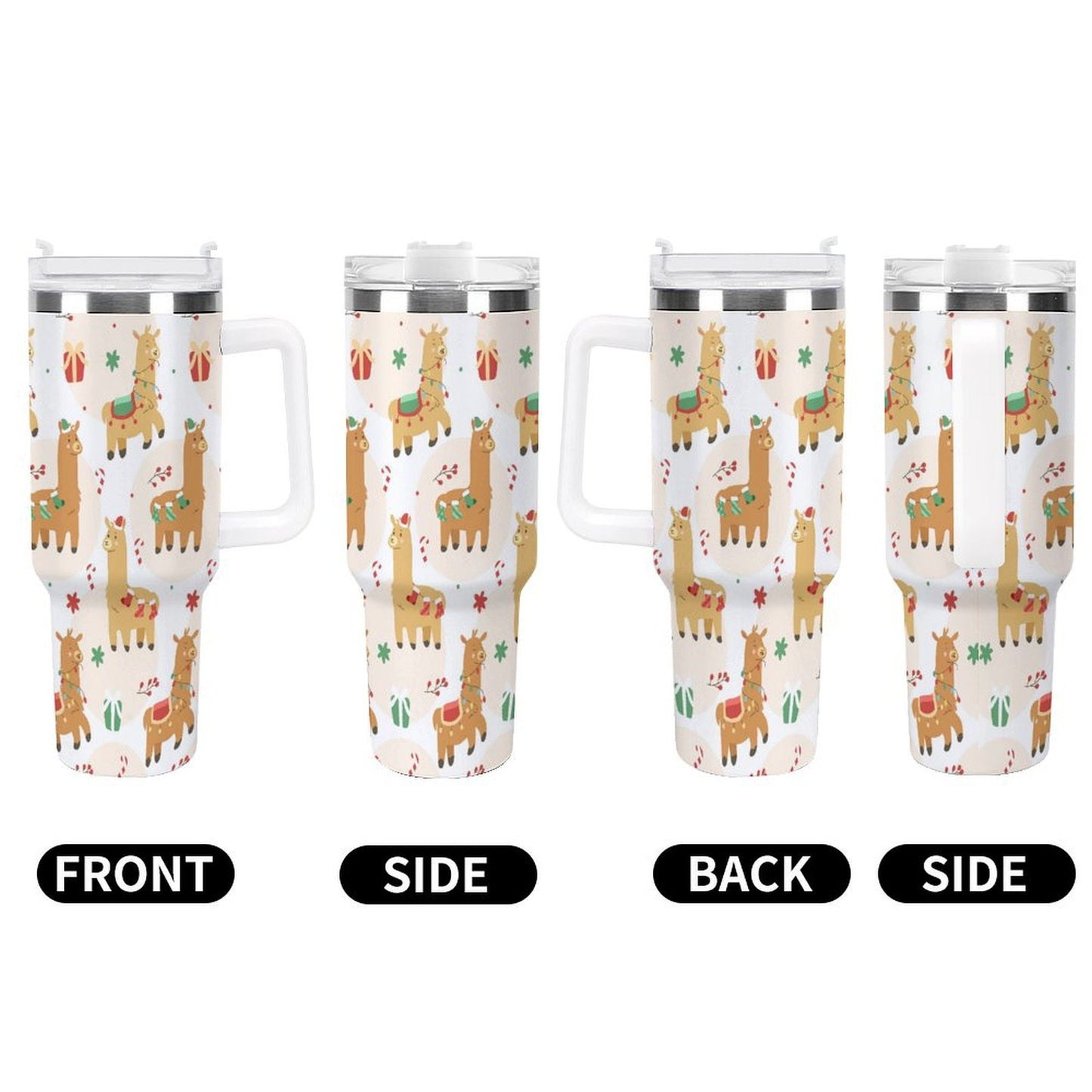 PHDT00015 POD US Local Tumbler 40 oz Large Capacity Car Cup Christmas