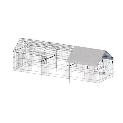 US Local Poultry Farming Outdoor Metal Chicken Coop