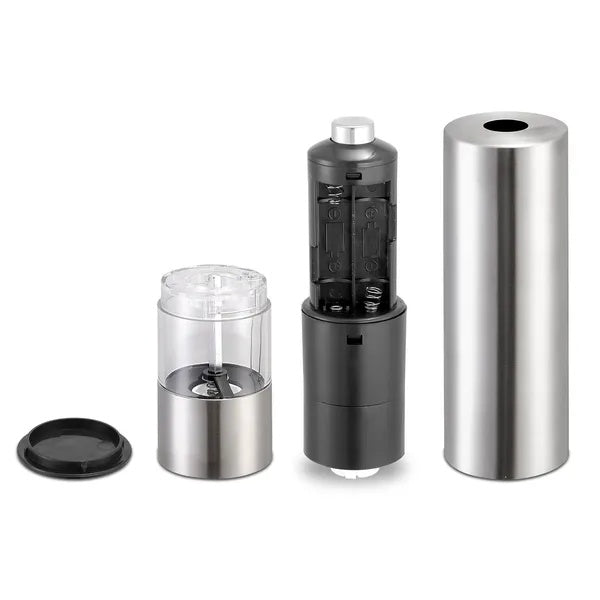 US Local Electric Salt Pepper Grinder With Light Adjustable