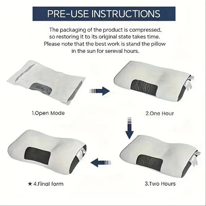 US Local YBZ 3D Knitted Cotton Massage Pillow