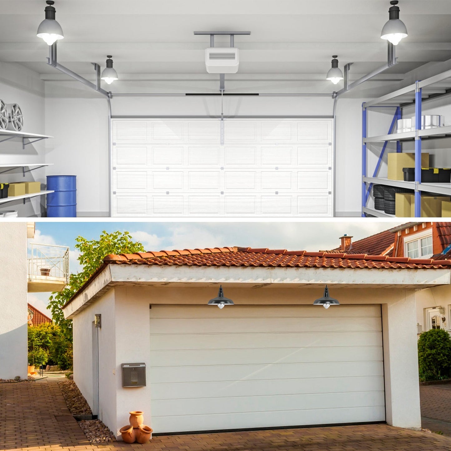 US Local E27 Motion Sensor Light Bulb 9W 6500K Dusk To Dawn Automatic On-Off LED Light Bulb Indoor Outdoor Use