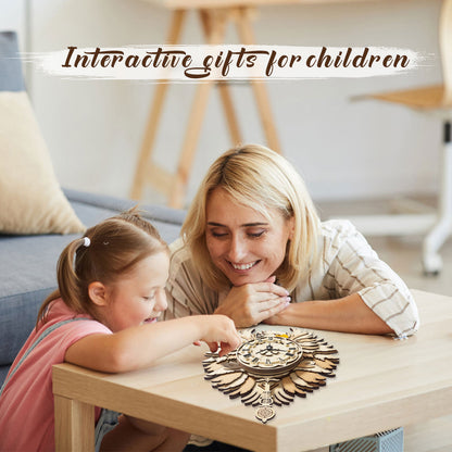 US Local Home Fashion Minimalist Hawk With His Wall Clock Puzzle Toys