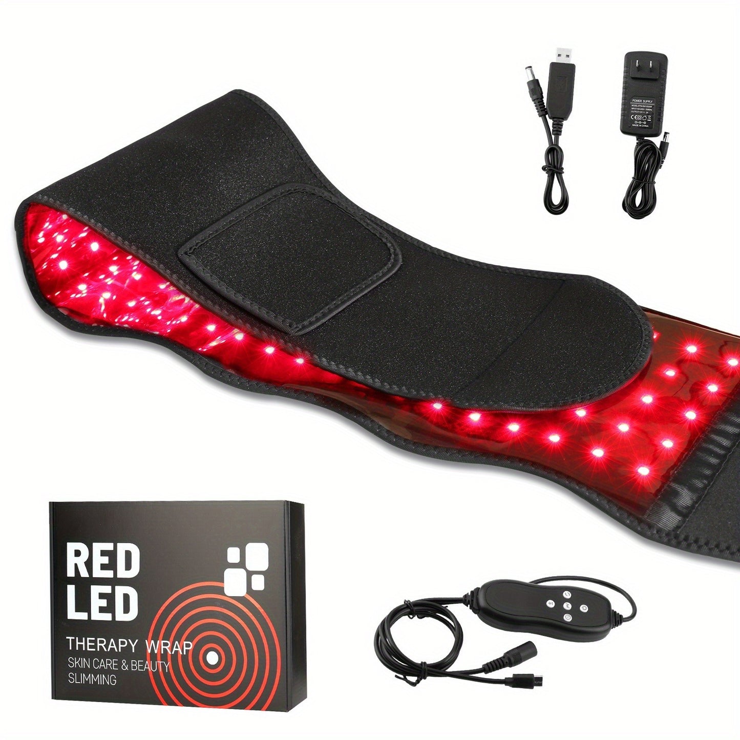 US Local Portable Wearable Red Light Massage Belt