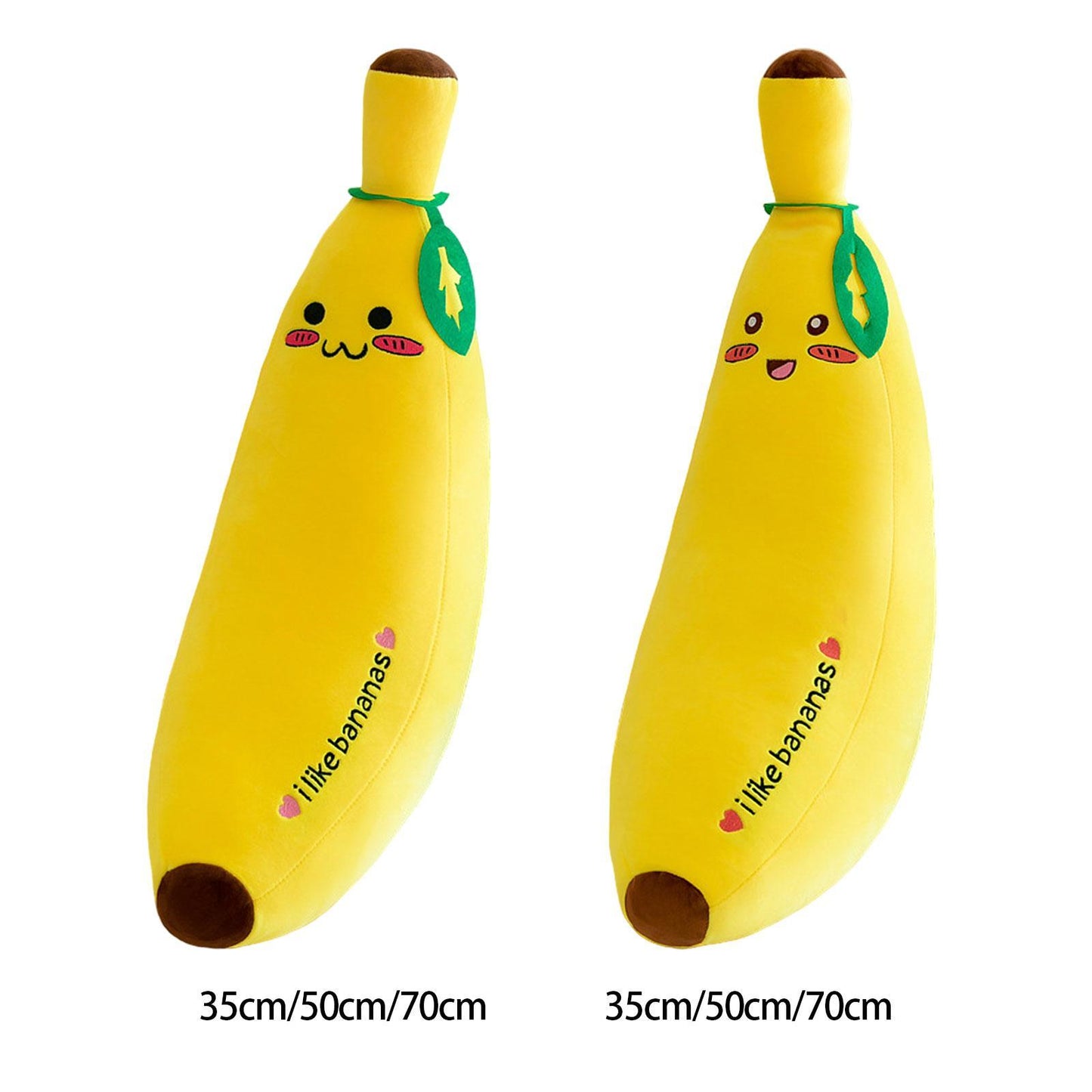 US Local Plush Banana Stuffed Pillow Decor Plushie Toy Breathable Soft Fruit New