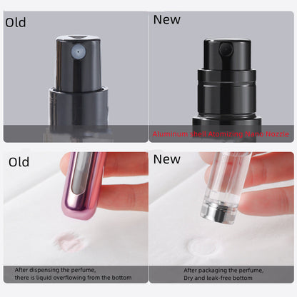 US Local Perfume Vaporizers Bottled Bottoms Filled With Perfume High-end Travel Portable Spray Small Sample Empty Bottle Dispenser