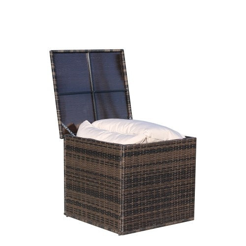 USA Local Wicker Patio Furniture Storage Box