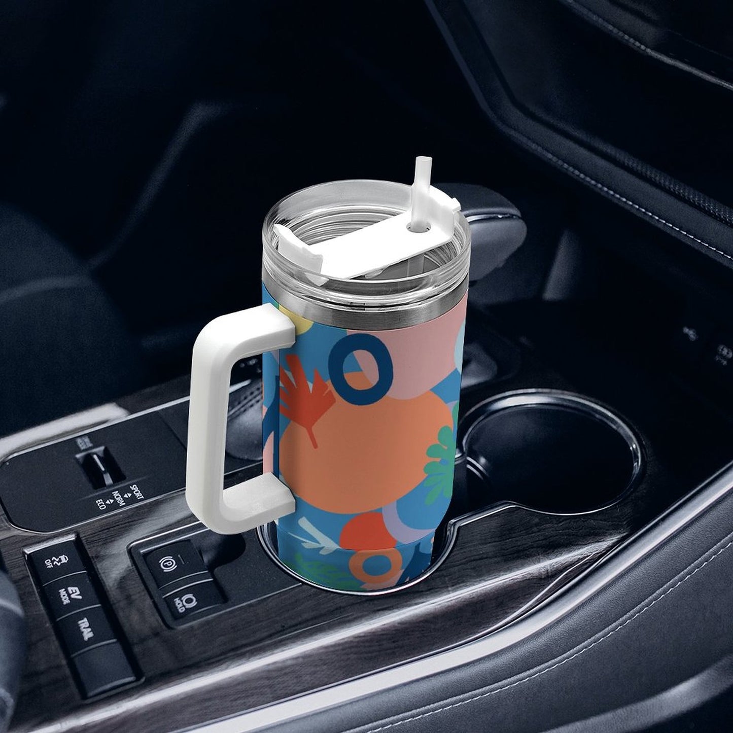 PHDT00499 POD US Local Tumbler 40oz Large Capacity Car Cup Graffiti, Summer