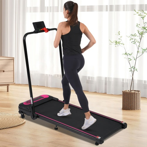 US Local NEW Folding Walking Pad Under Desk Treadmill For Home Office -2.5HP Walking Treadmill With Incline 0.5-7.5MPH 300LBS Capacity Treadmill For Walking Running - Two Ways To Adjust Speed