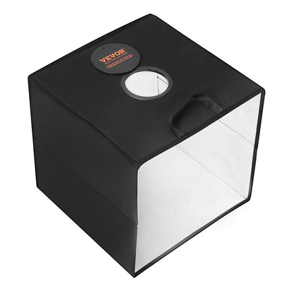 US Local VEVOR  Photo Studio Light Box 3000-5600K 6 Double-Sided Color Backdrops