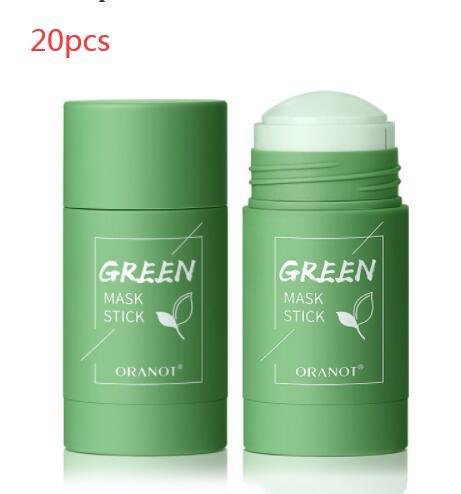 US Local Green Tea Solid Mud Mask Moisturizing Deep