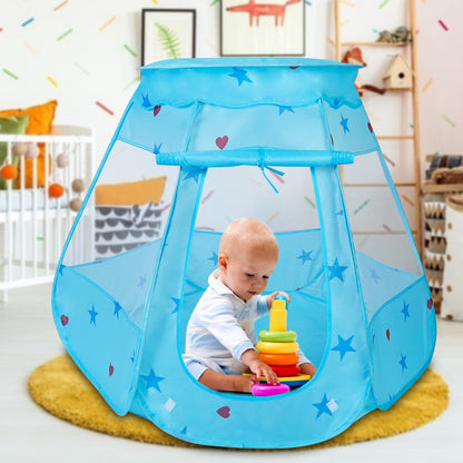 US Local 1Pc Kids Popup Game Tent Indoor Outdoor Castle Game Play Tent Birthday Gift For Kids No Balls Light Included