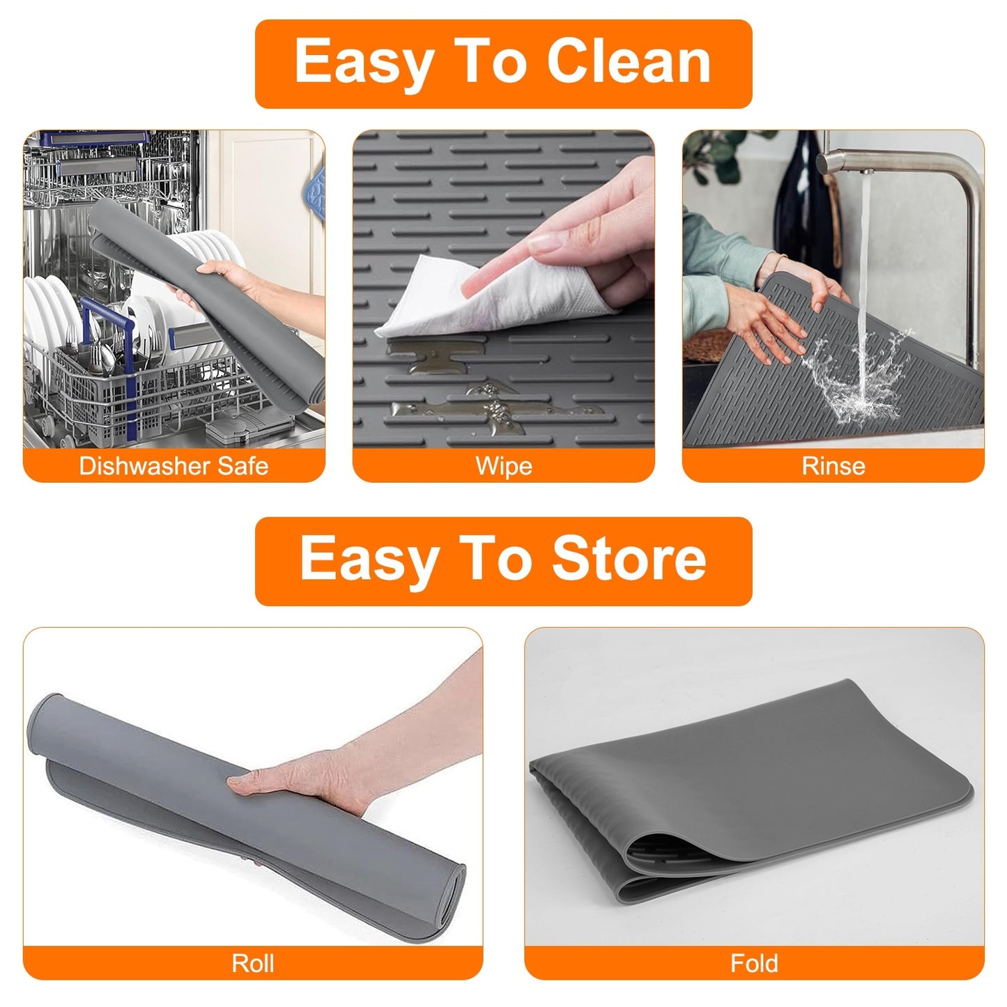 US Local 1Pc 27.95x19.69in Electric Stove Cover Silicone Stove Mat Glass Stove Top Protector 464 Fahrenheit Heat Resistant Dishwasher Safe Waterproof
