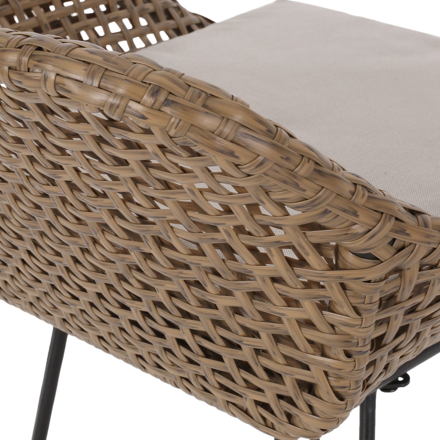 US Local PE Rattan BAR STOOL