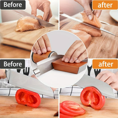 US Local Roller Knife Sharpening Kit With Diamond, Dual-Grind Rolling Knife Sharpener, Sharpening Tool For Kitchen Knives, Tumbler Sharpener For Home