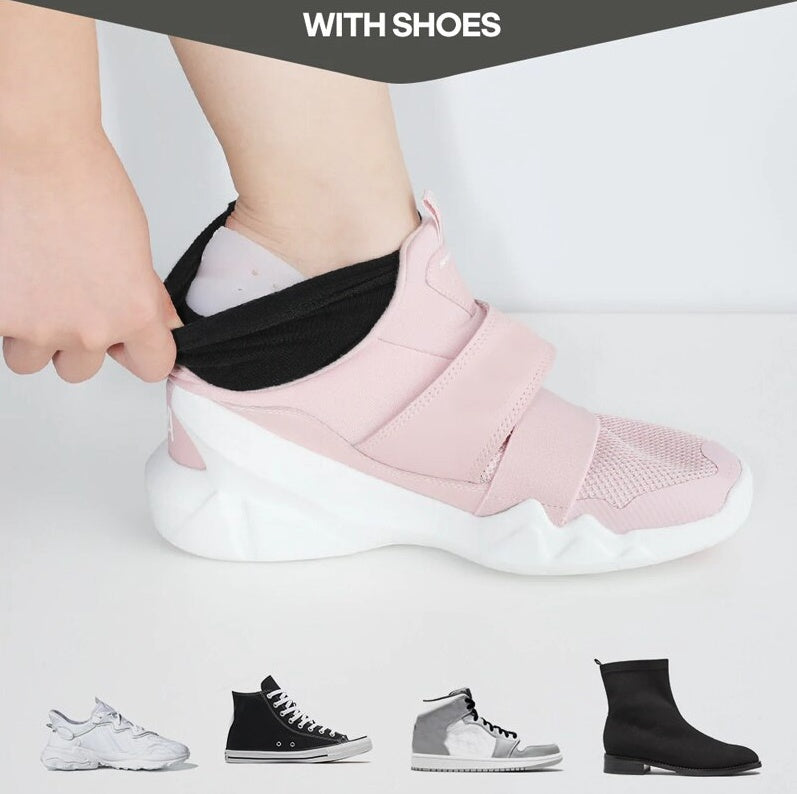 US Local Concealed Footbed Enhancers Invisible Height Increase Silicone Insoles Pads USA