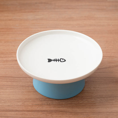 US Local Protective Ceramic Cat Food Bowl