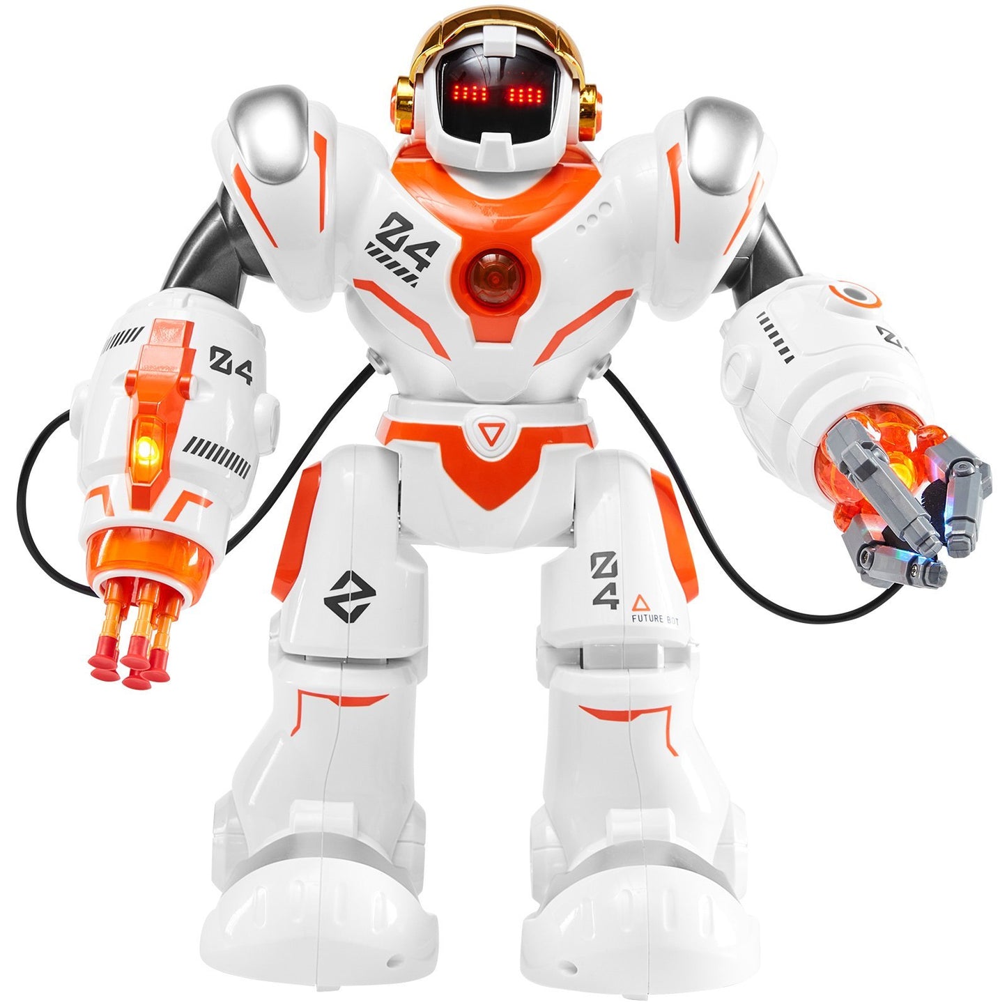 US Local VEVOR RC Robot Toy Battle Robot For Kids Remote Control Robotic Toy Programmable