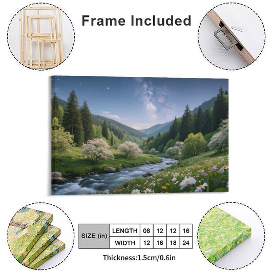 Decorative Interior Frame Painting Spring-2
