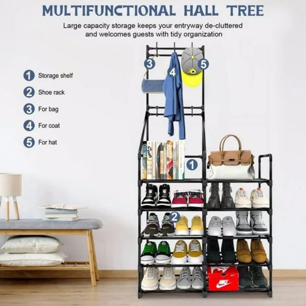 US Local 5-layer Shoe Rack, Shoe Storage Organizer
