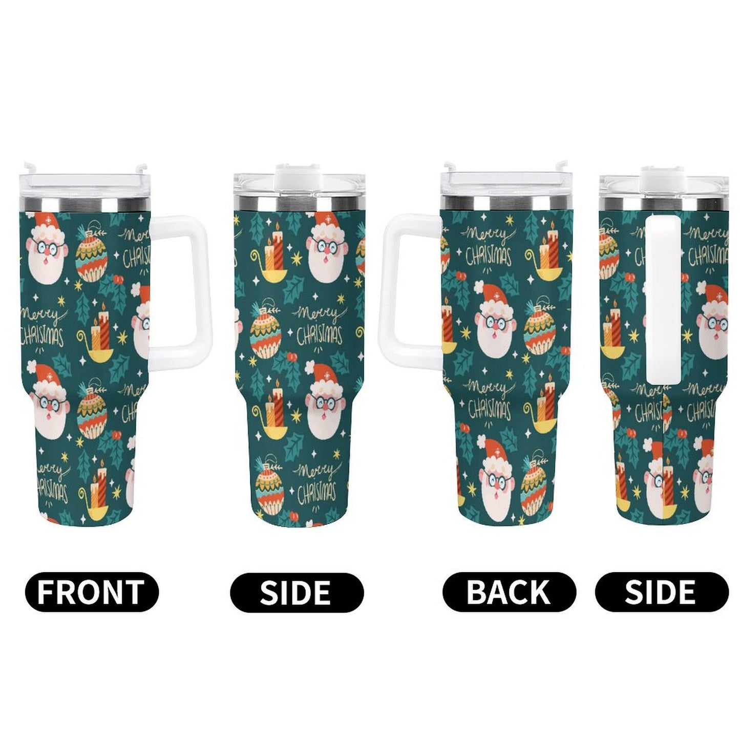 PHDT00059 POD US Local Tumbler 40 oz Large Capacity Car Cup Christmas