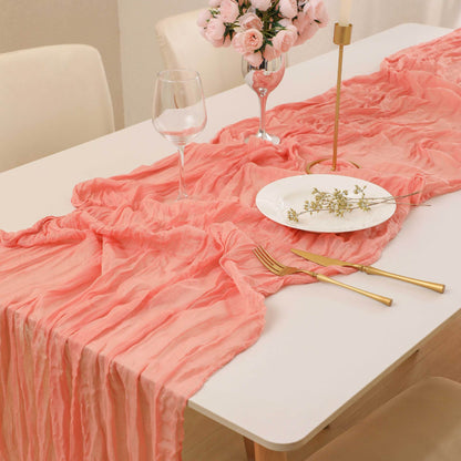 Voile Champray Table Runner Party Decoration Table Runner