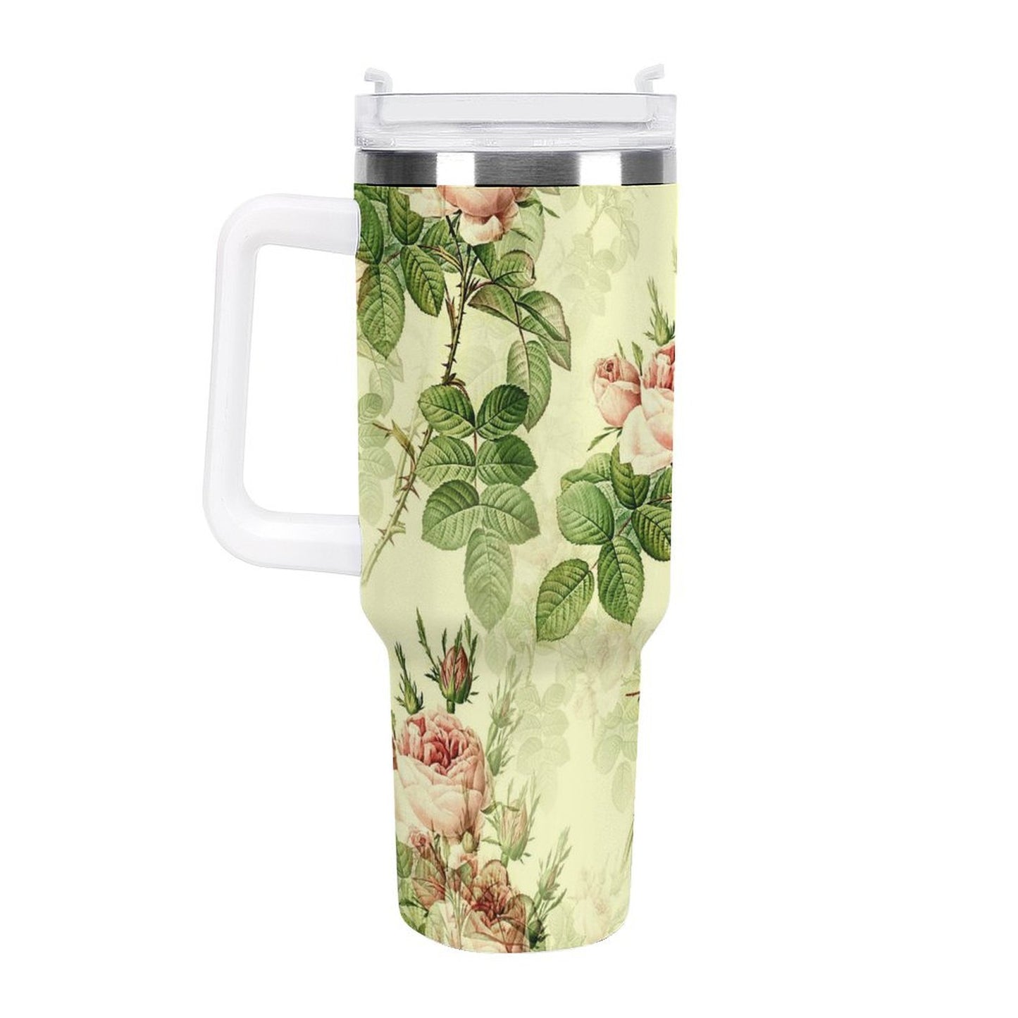 PHDT00444 POD US Local Tumbler 40 oz Large Capacity Car Cup Roses
