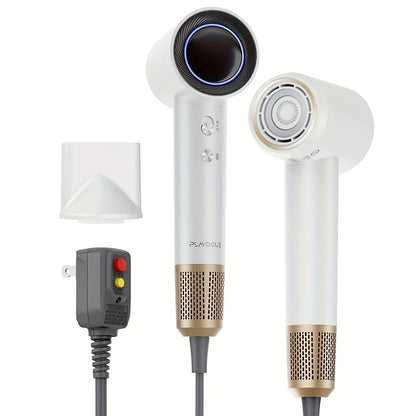 US Local White Powerful Ionic Hair Dryer Kit With Aromatic Hair Care Serum 1 Set