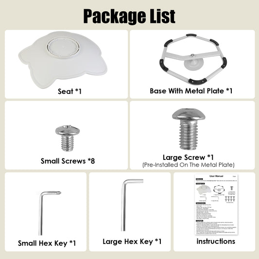 US Local 1Pc Kids Spinning Chair Autism Sensory Swivel Chair Balancing Seat Toy Rotation Chair For Autistic Kids Train Body Coordination Relieve Motion Sickness For Over 3 Years Old Kids