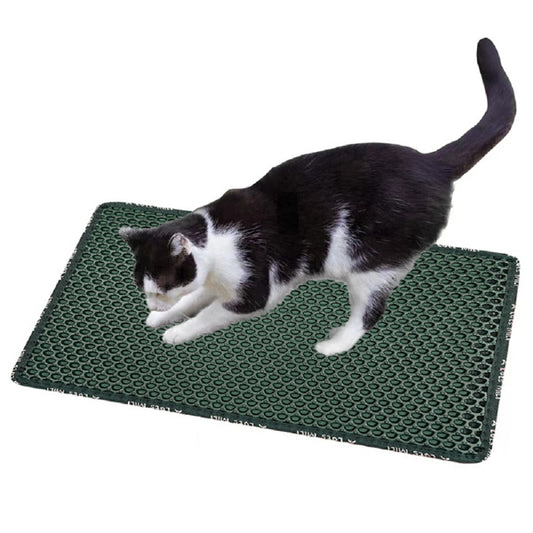 US Local Double Layer Rice Shaped Cat Litter Pad