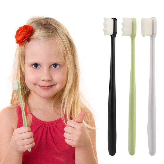 USA Local Ultra-fine Toothbrush Super Soft Bristle Deep Cleaning Brush Portable For Oral Care Tools Teeth Care Oral Cleaning Travel