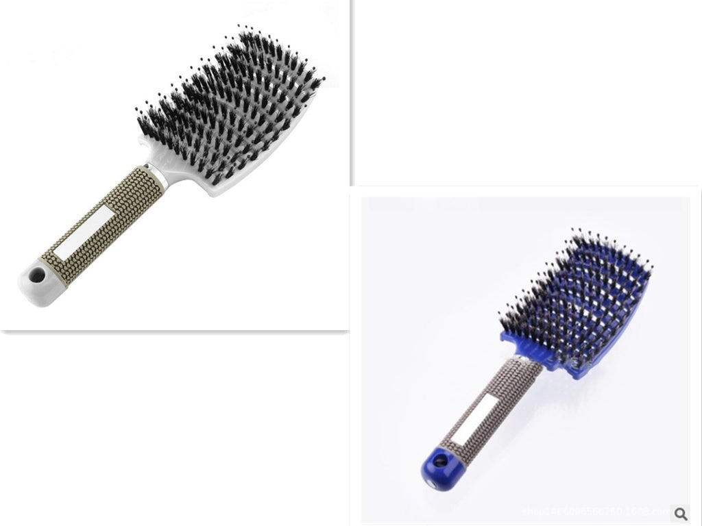 US Local Hairbrush Anti Klit Brushy Haarborstel Women Detangler Hair Brush Bristle Nylon Scalp Massage  Teaser Hair Brush Comb