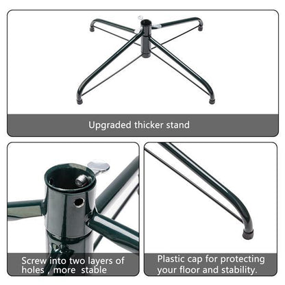 US Local Green Spray White PVC Material Christmas Tree