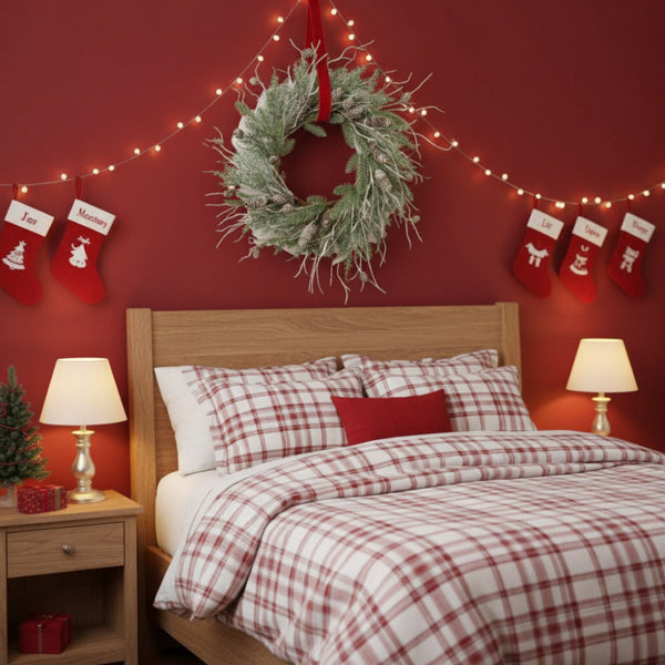 US Local Christmas Pine Wreath Pinecone & Greenery Holiday Door Decoration Pre-Lit Or Natural Style For Festive Home Decor FBA Shipment