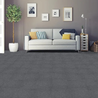 US Local Self Adhesive 12 Carpet Tiles Peel And Stick Floor Plank Mat Non-Slip