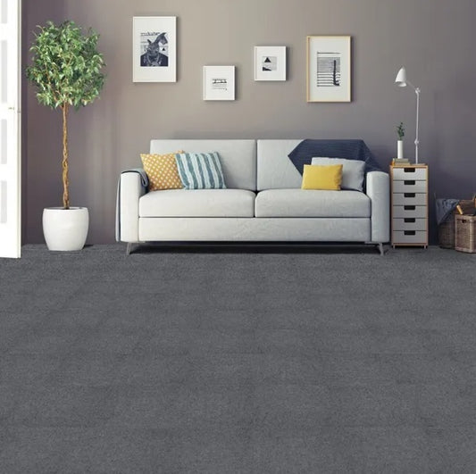 US Local Self Adhesive 12 Carpet Tiles Peel And Stick Floor Plank Mat Non-Slip