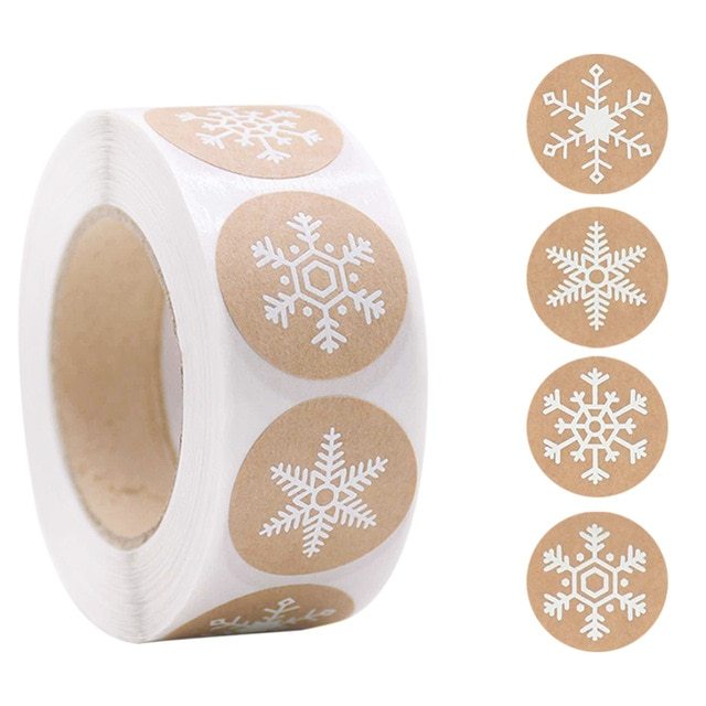 Roll sticker Christmas decoration gift