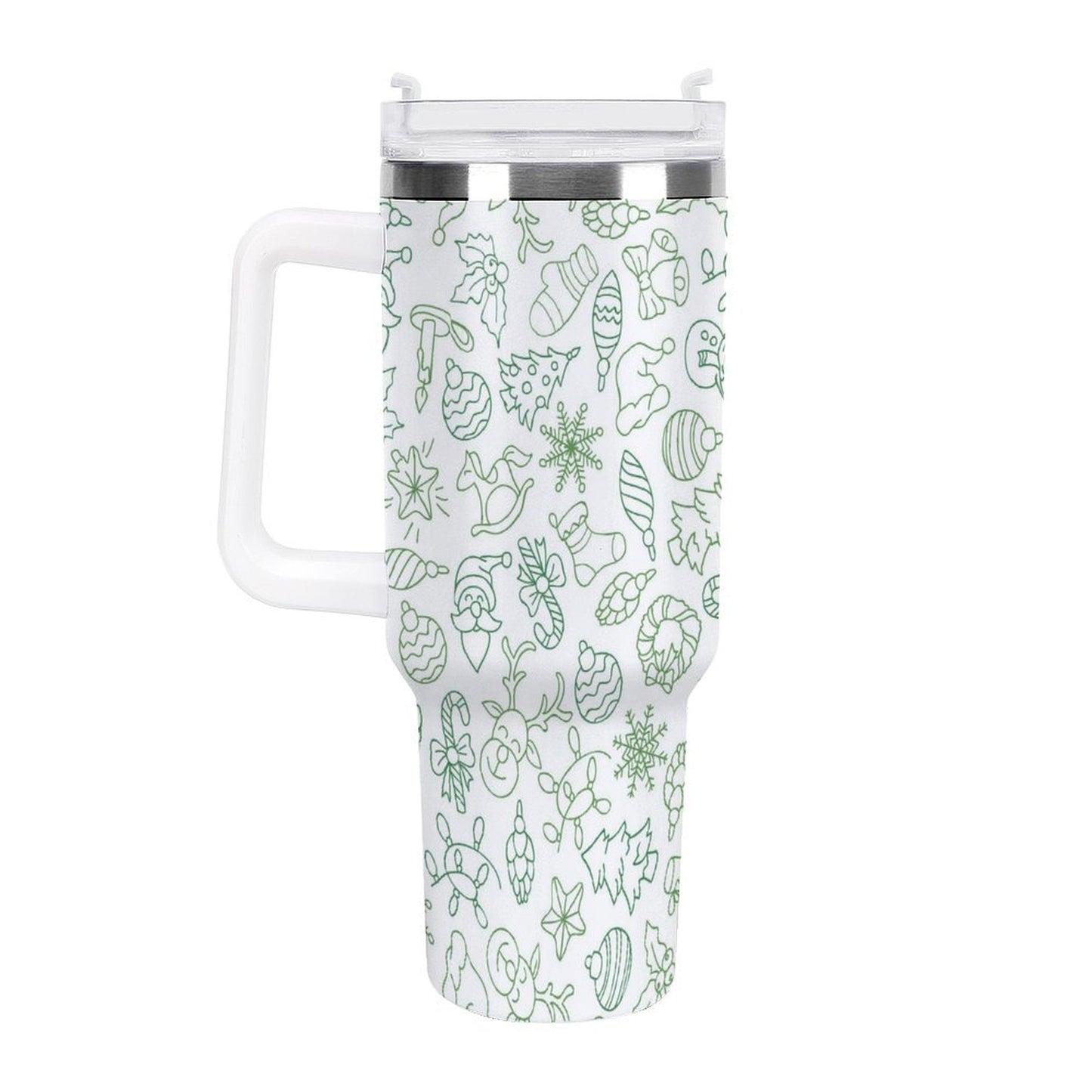 PHDT00281 POD US Local Tumbler 40 oz Large Capacity Car Cup Christmas