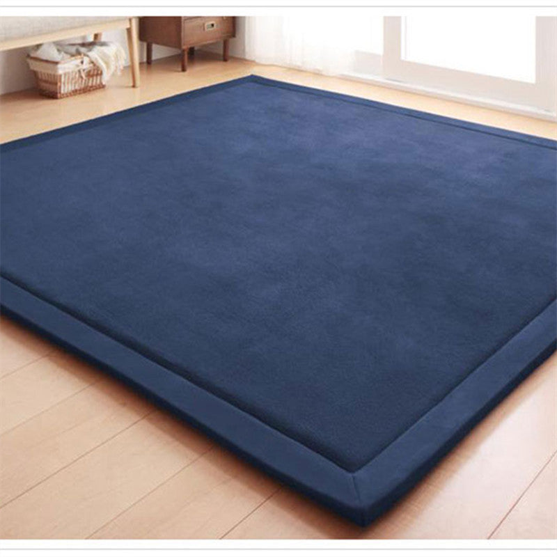 Thick Coral Velvet Carpet Tatami Crawling Non-slip Mat
