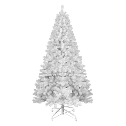 US Local 5ft Unlit White Halloween Christmas Tree With 498 Branch Tips For Holiday Decoration