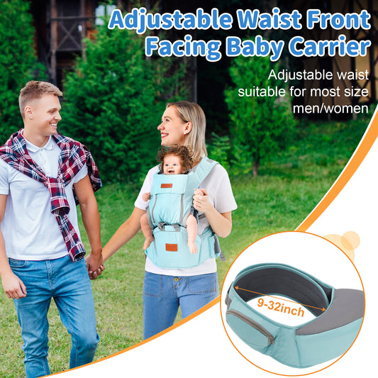 US Local Multi-functional Baby Waist Stool For Newborns To Hold The Baby Artifact Toddler Front And Rear Dual-purpose Baby Carrier