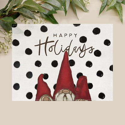 Christmas Printing Non-slip Placemat