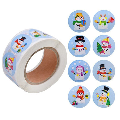 Roll sticker Christmas decoration gift
