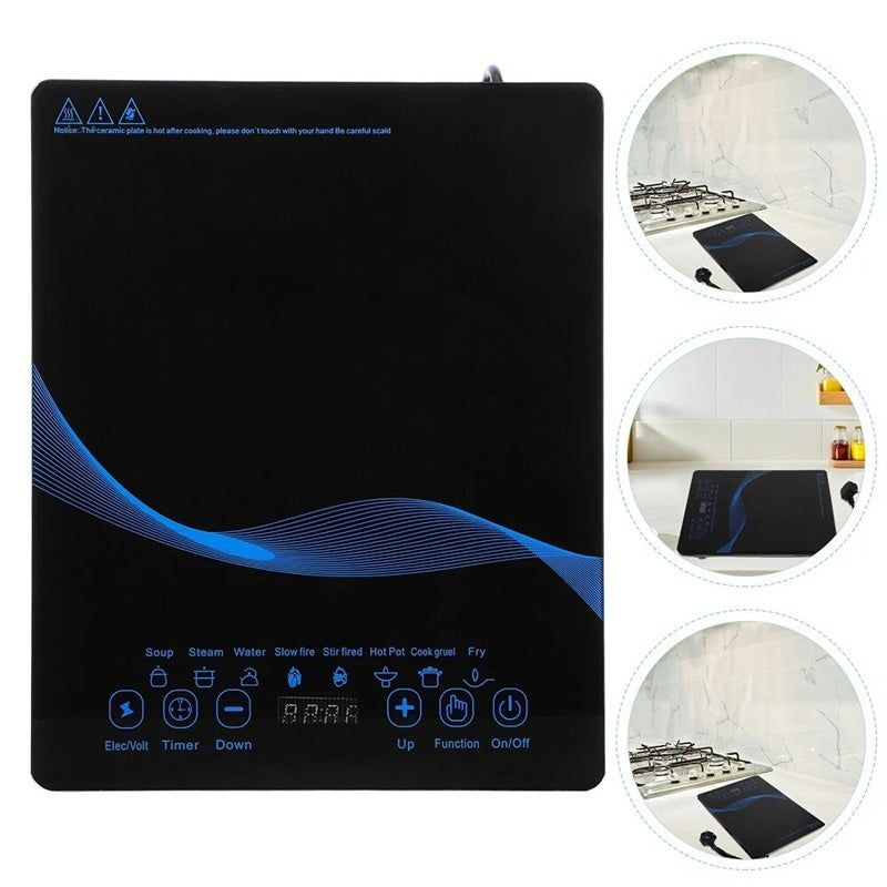 UK Local Compact Induction Cooker With High Power Output Timer  Safety Lock Included