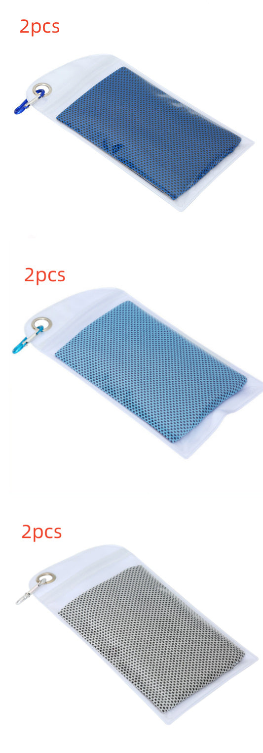 USA Local Mountaineering Bag Cooling Ice Feeling Cold Feeling Towel Ice-cold Towel
